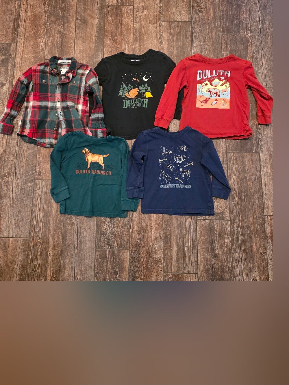 Duluth Trading Co 3T & 4T Tops